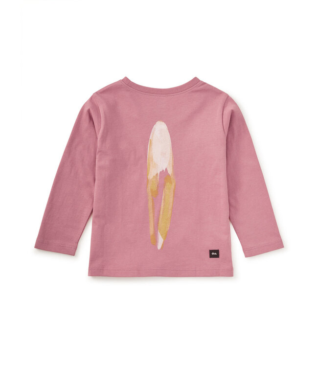 Tea Collection Baby Reading Fox Double Sided Tee