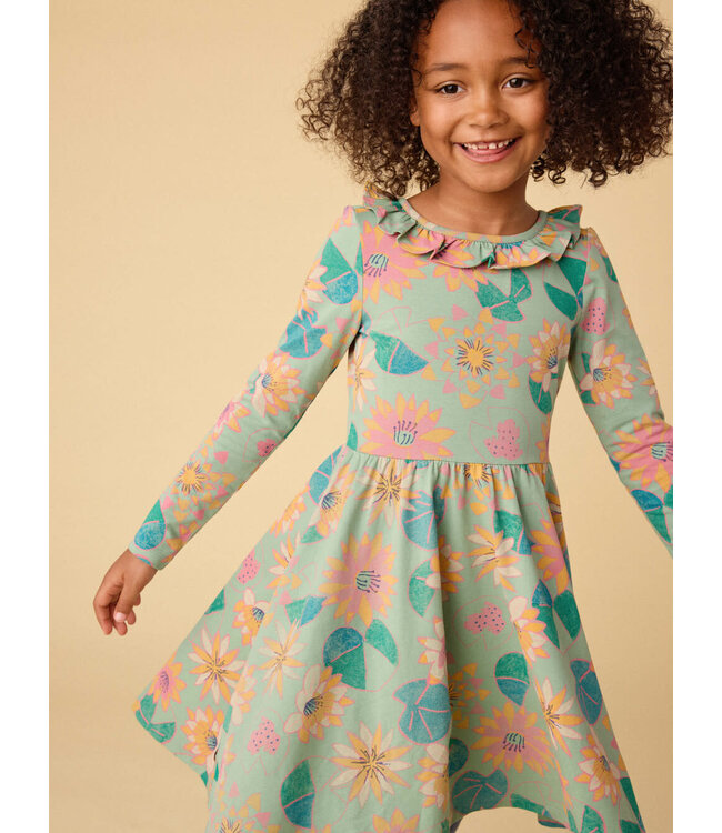 Tea Collection Ruffle Collar Ballet Dress