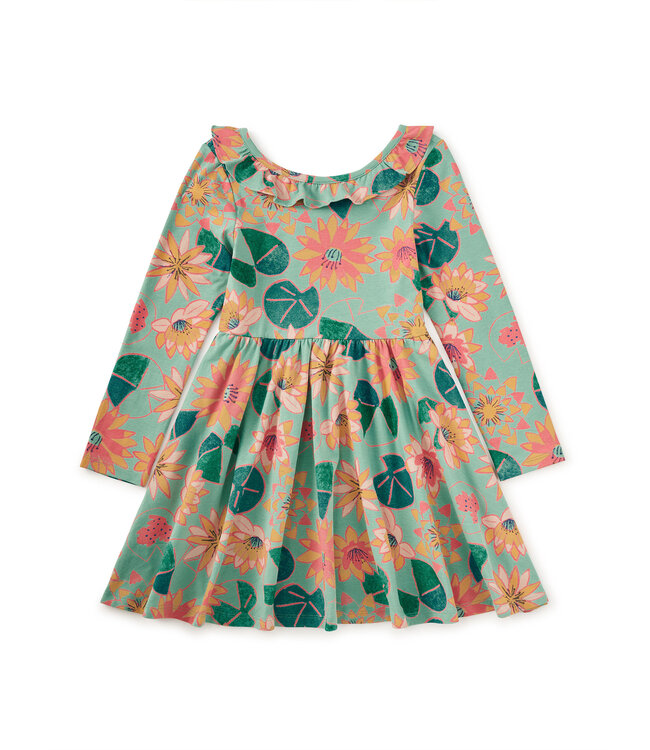 Tea Collection Ruffle Collar Ballet Dress