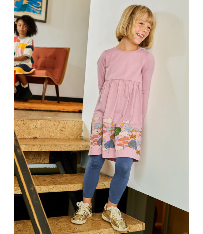 Tea Collection Tiger Story Skirted Dress