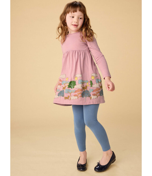 Tea Collection Tiger Story Skirted Dress