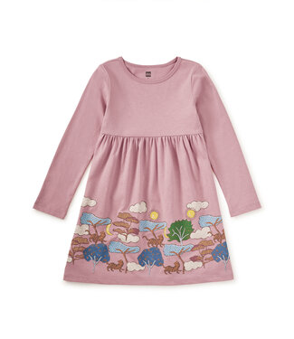Tea Collection Tiger Story Skirted Dress