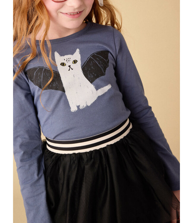 Tea Collection Cat Bat Graphic Tee