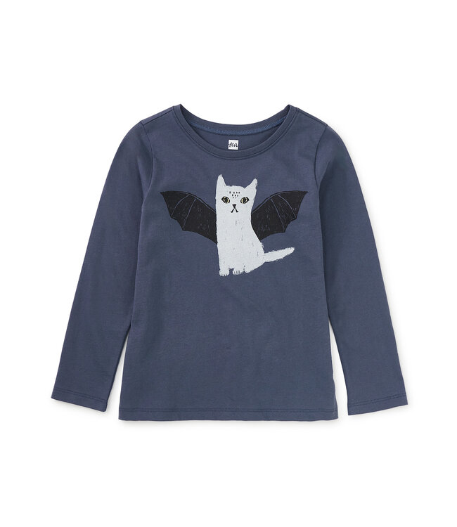 Tea Collection Cat Bat Graphic Tee