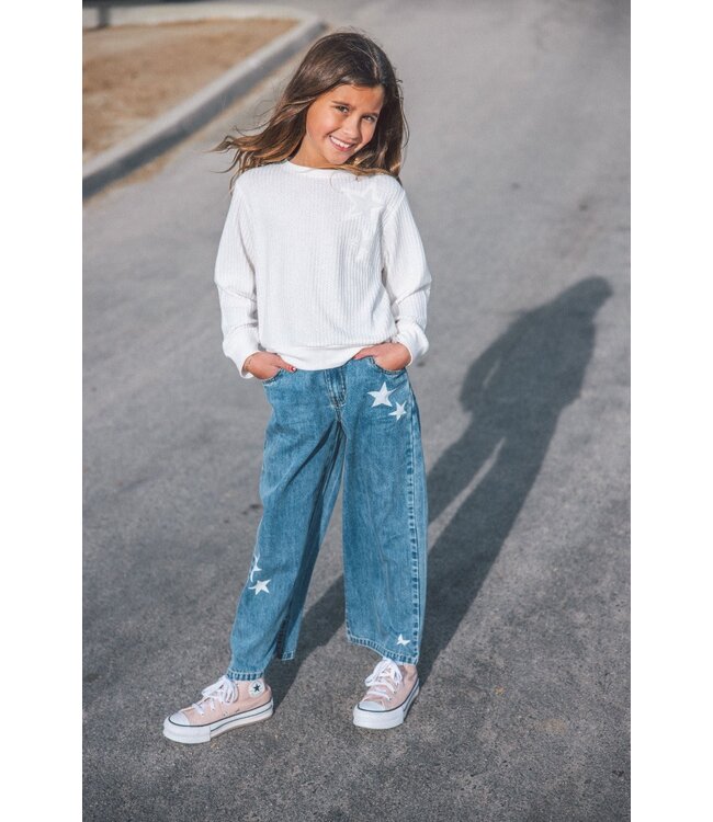 Feather 4 Arrow Starlight Denim Pant - Vintage Denim