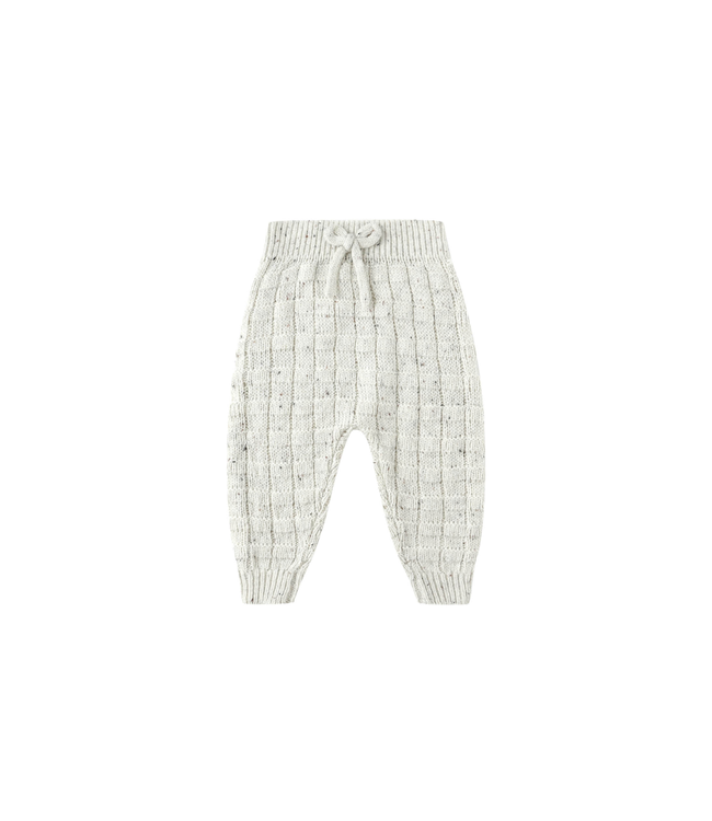 Rylee & Cru Baby Gable Pant - Oatmeal Speckle