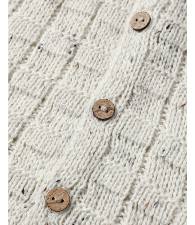 Rylee & Cru Baby Tassel Cardigan - Oatmeal Speckle