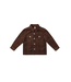 Rylee & Cru Baby Pocketed Corduroy Shirt - Brown Plaid