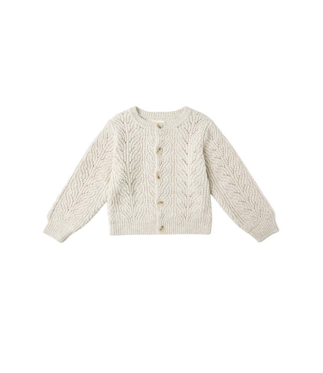Rylee & Cru Cheyenne Cardigan - Heathered Oatmeal