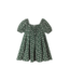 Rylee & Cru Sabrina Dress - Green Ditsy