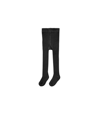 Rylee & Cru Ribbed Tights -Black