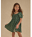Rylee & Cru Sabrina Dress - Green Ditsy