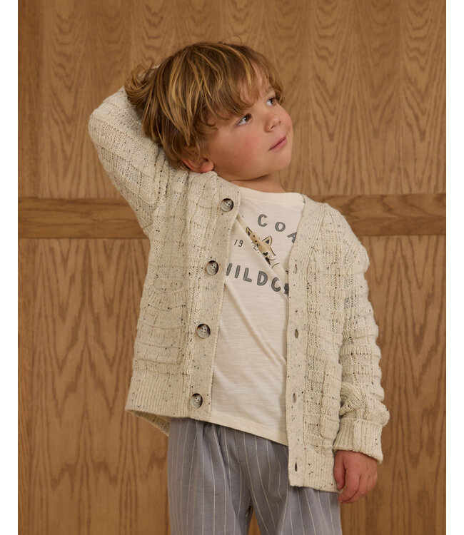 Rylee & Cru Cheyenne Cardigan - Heathered Oatmeal