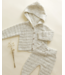 Rylee & Cru Baby Tassel Cardigan - Oatmeal Speckle