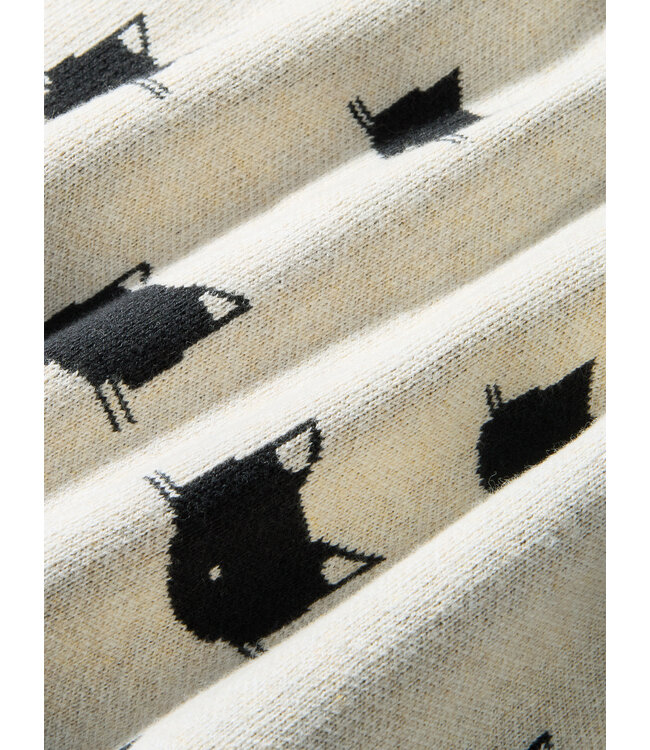 Tea Collection Long Iconic Cat Cardigan