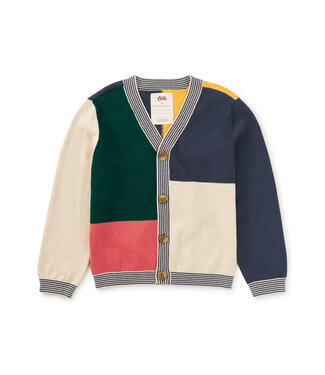 Tea Collection Colorblock Sweater Cardigan