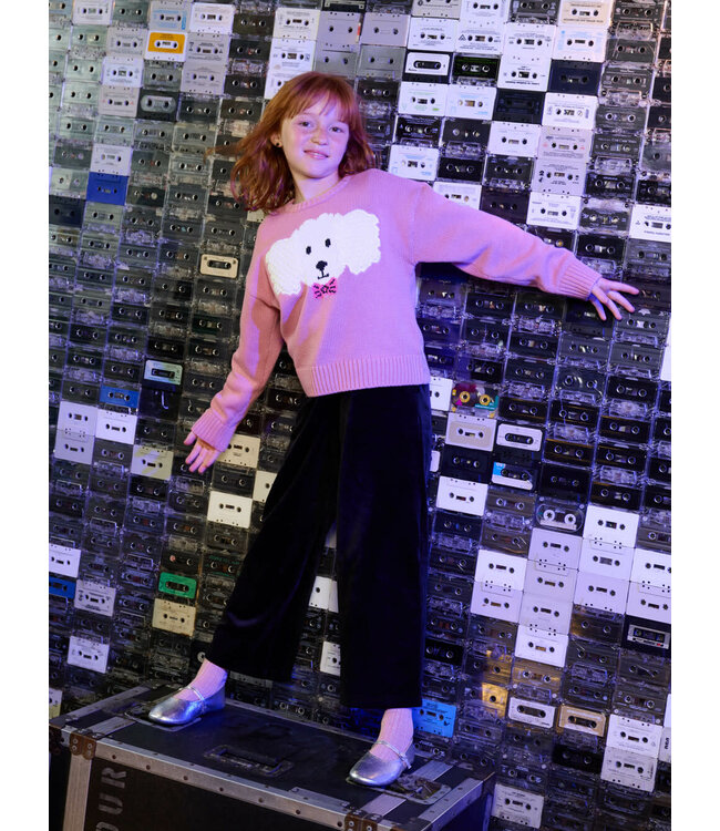 Tea Collection Fluffy Puppy Sweater