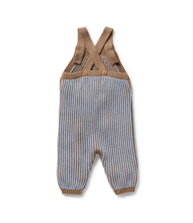 Wilson & Frenchy Coco + Blue Speckle Organic Overall