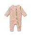 Wilson & Frenchy Little Fleur Organic Waffle Romper