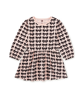 Tea Collection Blouson Sleeve Pocket Dress - Bow