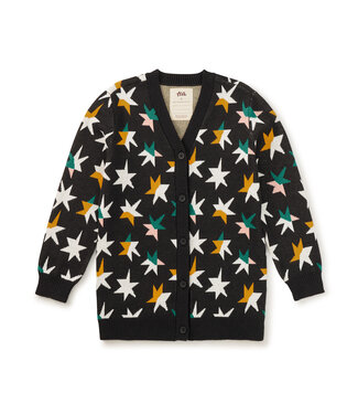 Tea Collection Long Iconic Stars Cardigan