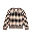 Tea Collection Zip Up Bow Cardigan