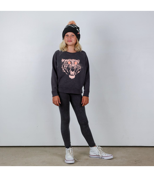 Tiny Whales Star Struck Leggins - Mineral Black