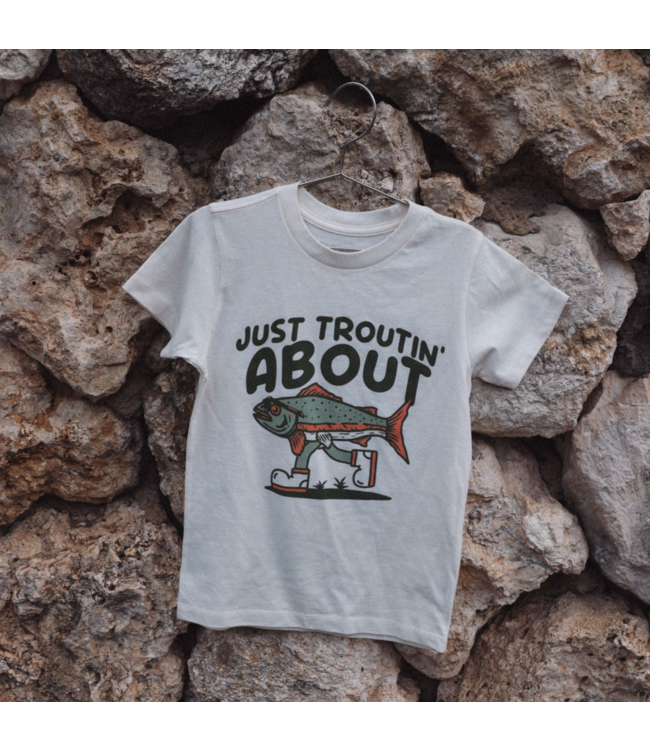 Tiny Whales Troutin' About Tee