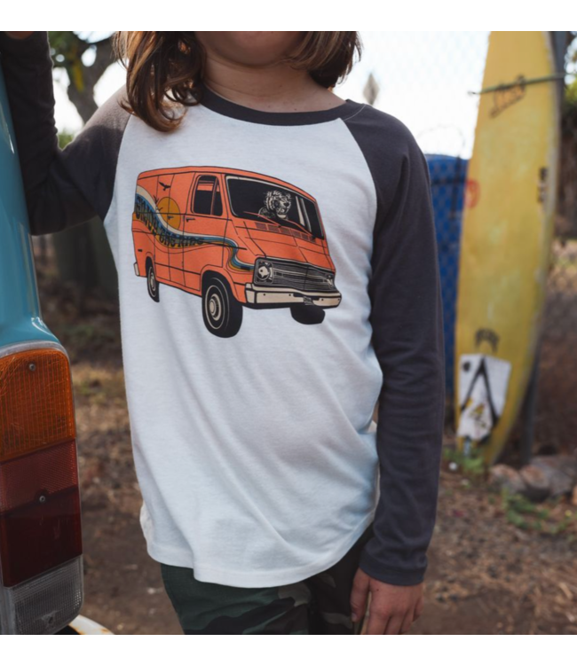 Tiny Whales Enjoy The Ride L/S Raglan