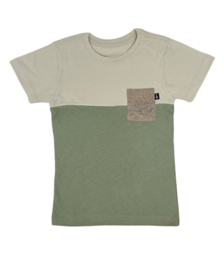 Tiny Whales Field Guide Tee - Pine/ Cinder