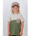 Tiny Whales Field Guide Tee - Pine/ Cinder