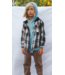Tiny Whales Woodsman Hooded Flannel