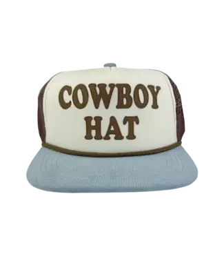 Tiny Whales Cowboy Hat Trucker Hat