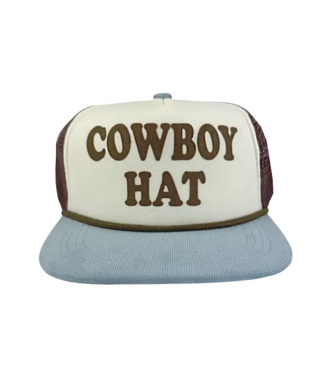 Tiny Whales Cowboy Hat Trucker Hat