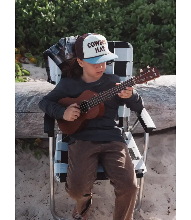 Tiny Whales Cowboy Hat Trucker Hat