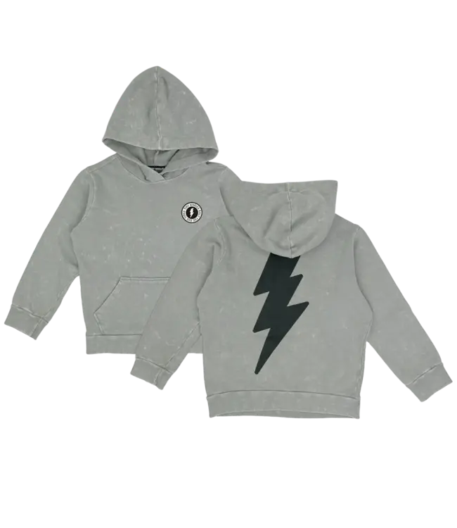 Tiny Whales Rad Powers Hoodie - Mineral Granite