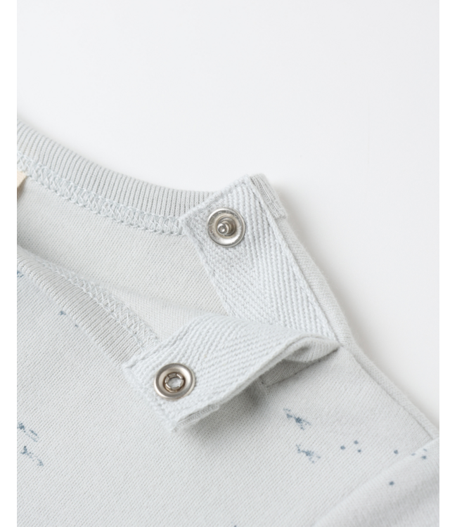 Quincy Mae Boxy Baby Tee - Narwhals