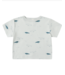 Quincy Mae Boxy Baby Tee - Narwhals