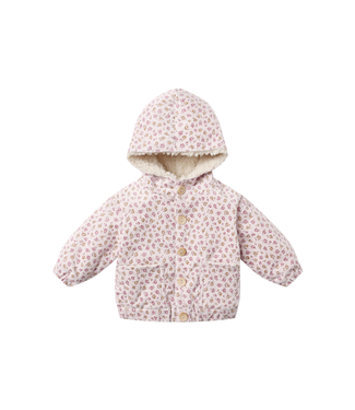 Quincy Mae Hooded Corduroy Baby Jacket