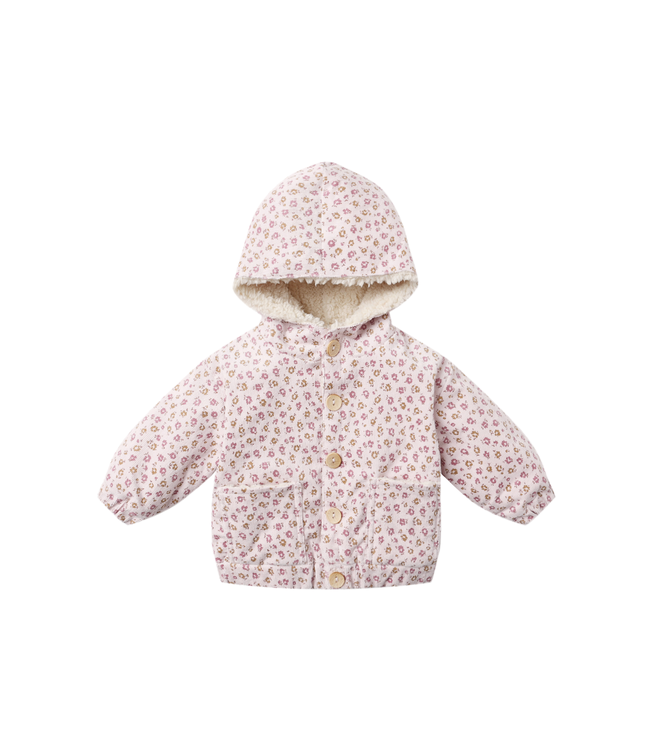 Quincy Mae Hooded Corduroy Baby Jacket