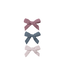 Quincy Mae Bow Clip Set - Ocean, Mulberry, Lilac