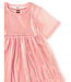 Tea Collection Layered Tulle & Foil Dress