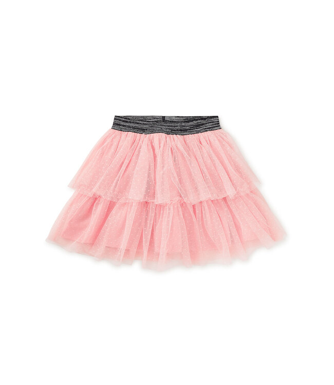 Tea Collection Layered Dot Tulle Skirt
