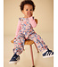 Tea Collection Corduroy Ruffle Baby Overalls - Japanese Mini Floral
