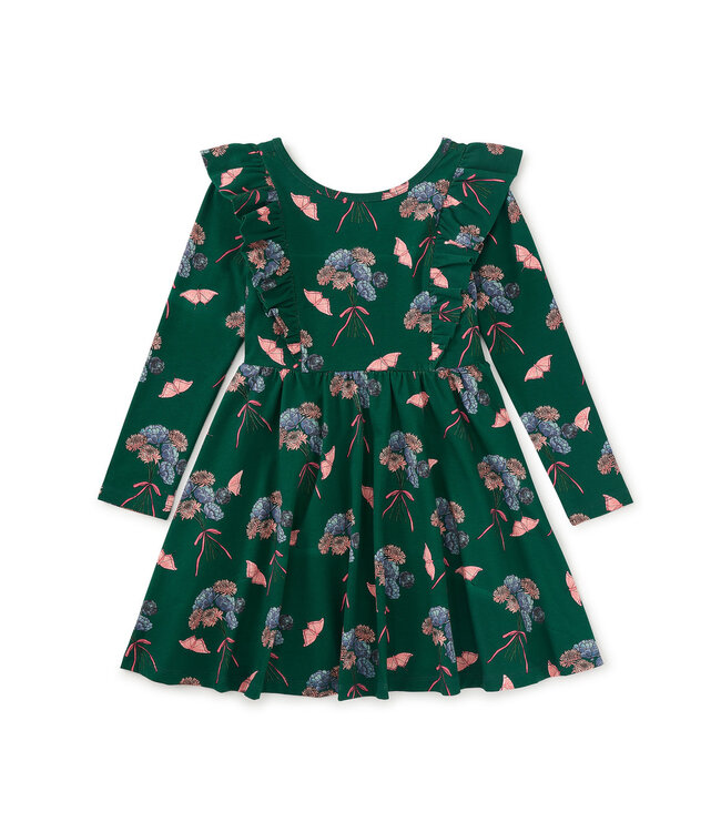 Tea Collection Ruffle Shoulder Ballet Dress