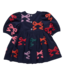 Pink Chicken Brooke Dress - Multi Bow Applique