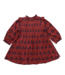 Pink Chicken Jaipur Dress - Red Autumn Strawflower