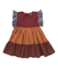 Pink Chicken Kit Dress - Mixed Checks