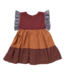 Pink Chicken Kit Dress - Mixed Checks