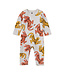Tea Collection Long Sleeve Pocket Baby Romper - Lightning Tiger
